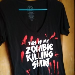 Junior's XL Zombie T-shirt